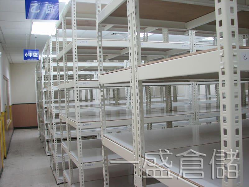 Square-Hole Boltless Shelving