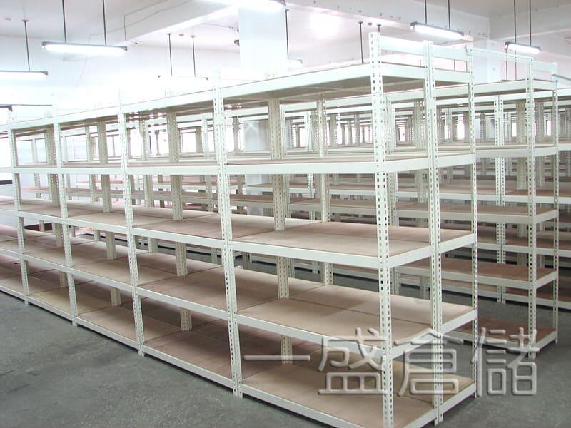 Square-Hole Boltless Shelving