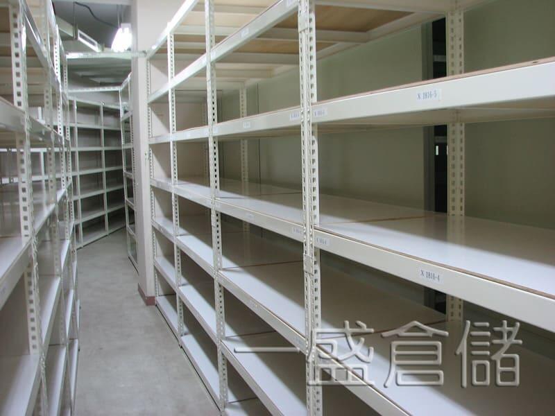 Square-Hole Boltless Shelving