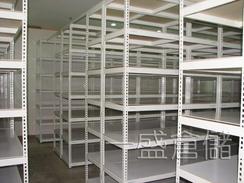 Square-Hole Boltless Shelving