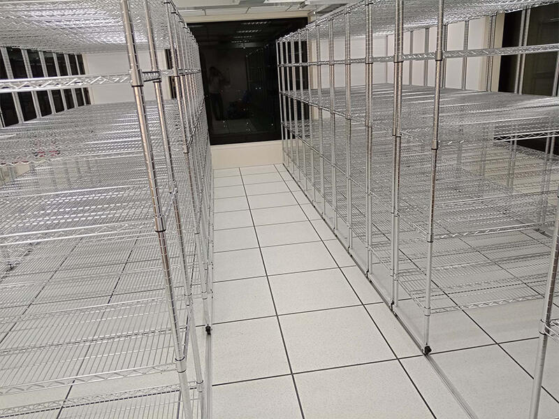 Chrome Wire Shelving